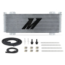 Load image into Gallery viewer, Mishimoto 13-Row Stacked Plate Transmission Cooler - Silver - Main Product View