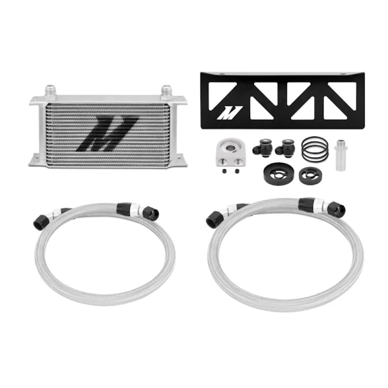 Mishimoto 13+ Subaru BRZ / 13+ Scion FR-S Oil Cooler Kit - Silver - Main Product View
