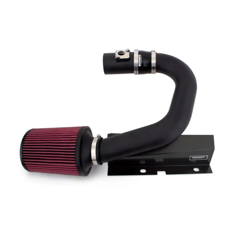Mishimoto 13+ Subaru BRZ/Scion FR-S Performance Cold Air Intake Kit - Wrinkle Black - Side View