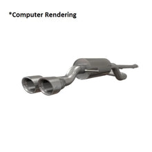 Load image into Gallery viewer, Mishimoto 14-16 Ford Fiesta ST 1.6L 2.5in Stainless Steel Resonated Cat-Back Exhaust w/ Black Tips - Main Product View