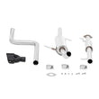 Load image into Gallery viewer, Mishimoto 14-16 Ford Fiesta ST 1.6L 2.5in Stainless Steel Resonated Cat-Back Exhaust w/ Black Tips - Side View