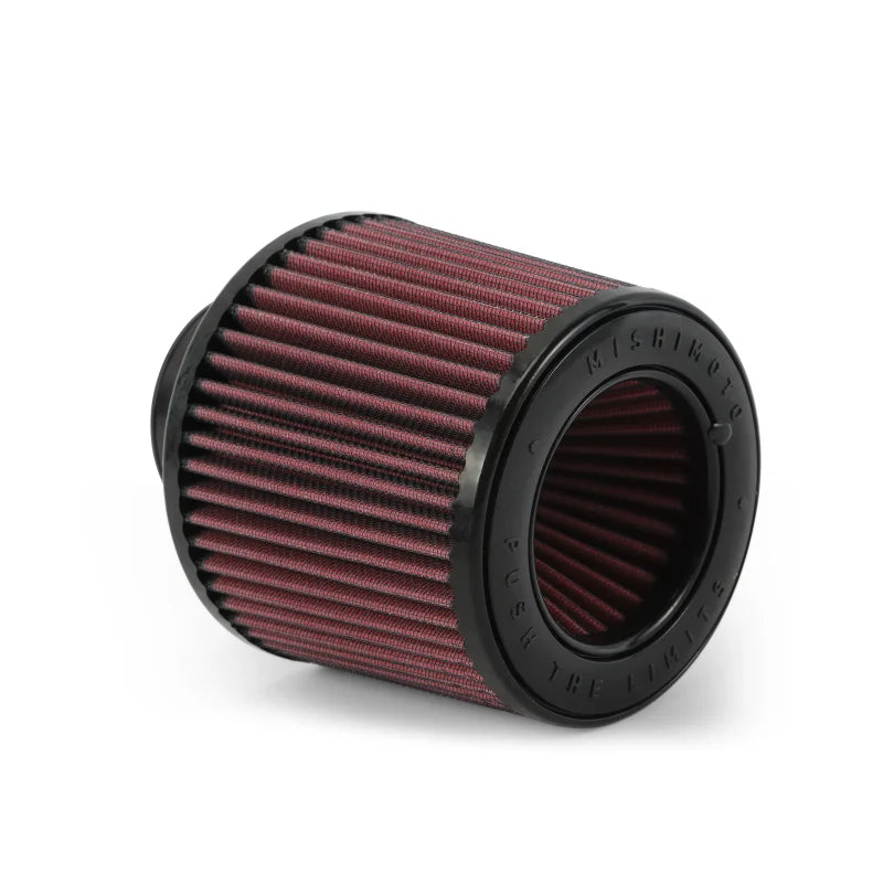 Mishimoto 14-16 Mini Cooper S 2.0L Performance Air Intake Kit - Wrinkle Black - Back View