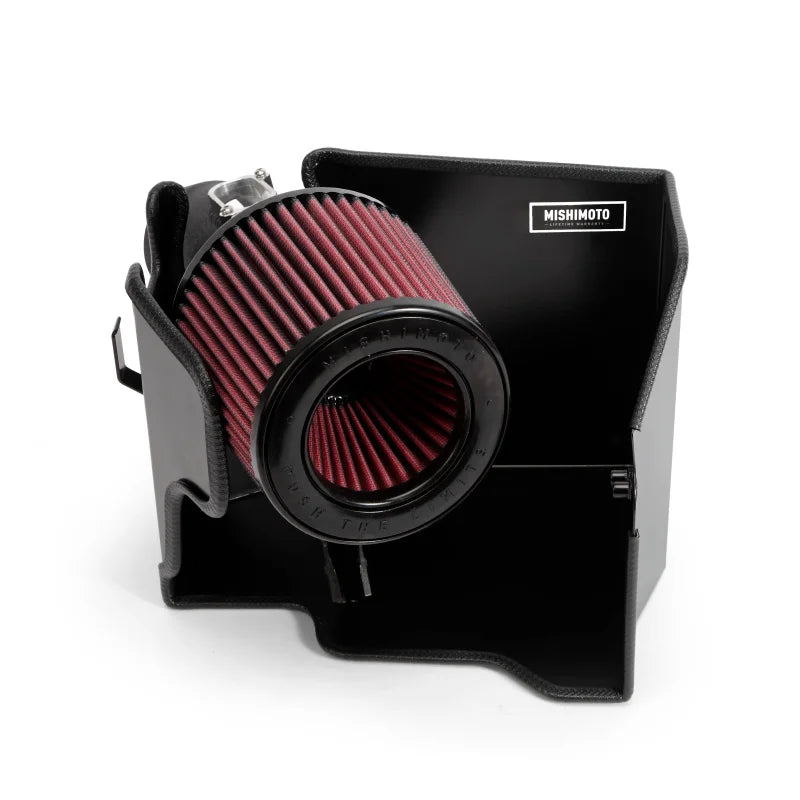 Mishimoto 14-16 Mini Cooper S 2.0L Performance Air Intake Kit - Wrinkle Black - Additional View 5