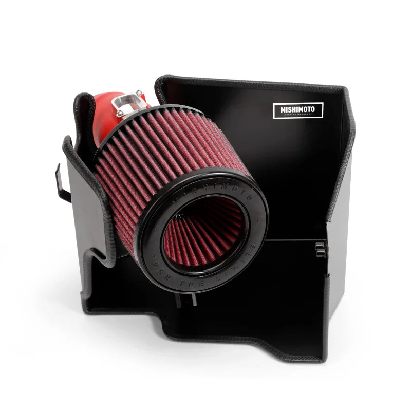 Mishimoto 14-16 Mini Cooper S 2.0L Performance Air Intake Kit - Wrinkle Red - Additional View 5
