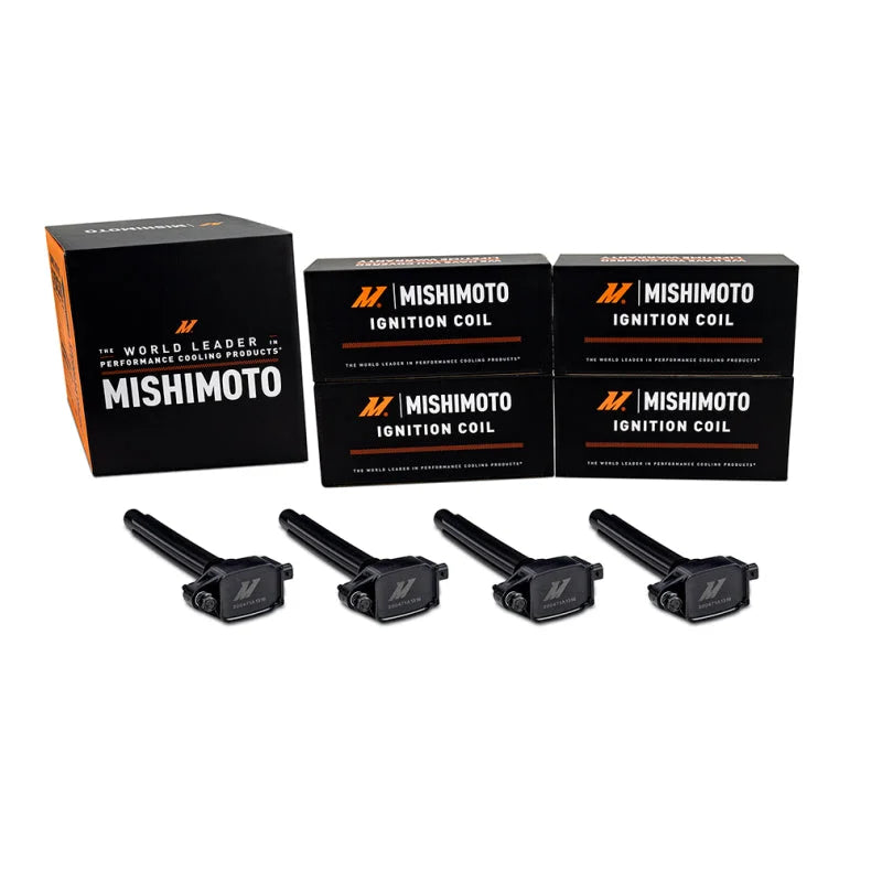 Mishimoto 14-20 Jeep Cherokee 2.4L Ignition Coil - 4-Pack - Main Product View