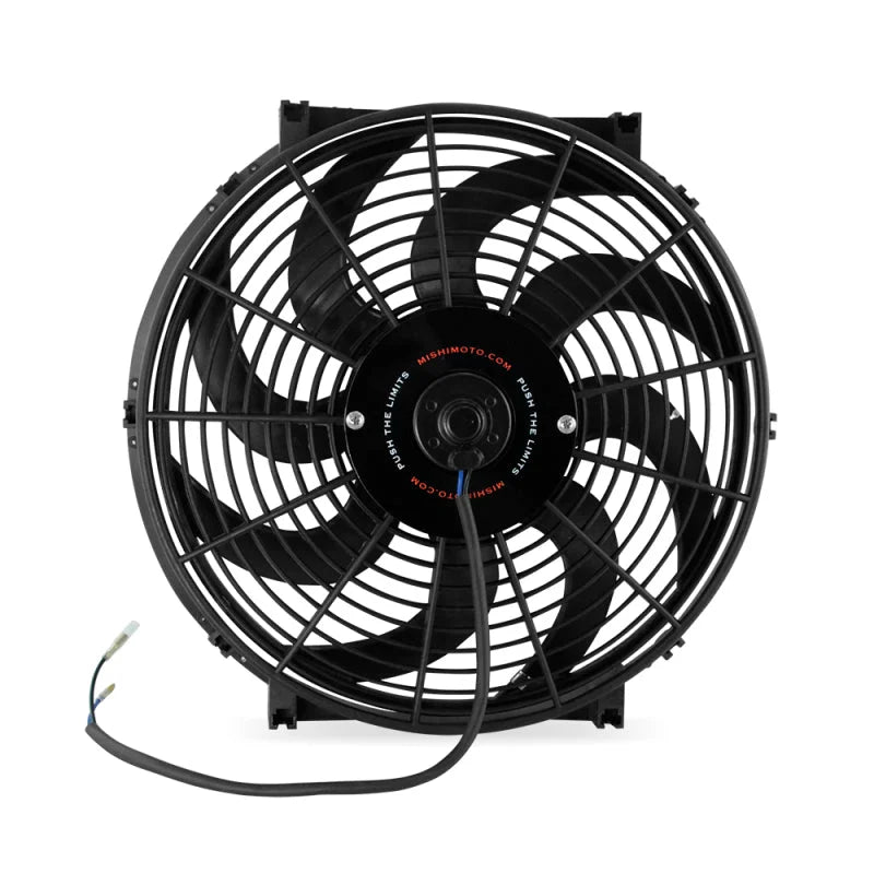 Mishimoto 14 Inch Curved Blade Electrical Fan - Main Product View