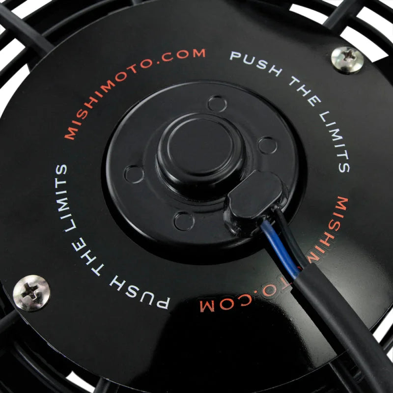 Mishimoto 14 Inch Curved Blade Electrical Fan - Back View