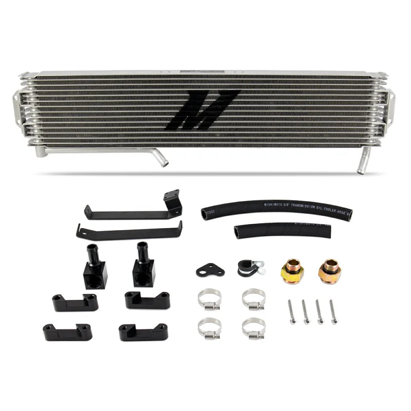 Mishimoto 15-16 GM 6.6L Duramax (LML) Transmission Cooler - Silver - Main Product View