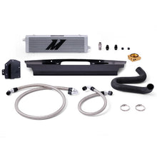 Load image into Gallery viewer, Mishimoto 15-17 Ford Mustang GT Right-Hand Drive Thermostatic Oil Cooler Kit - Silver - Main Product View