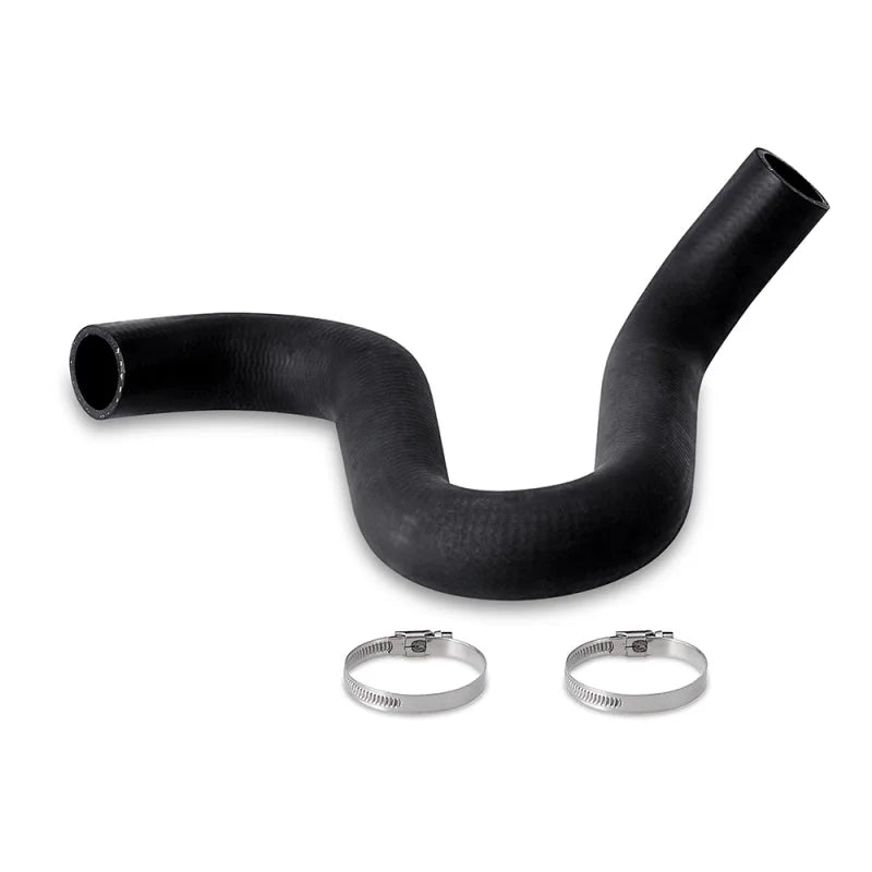Mishimoto 15-17 Ford Mustang GT Right-Hand Drive Thermostatic Oil Cooler Kit - Silver - Back View