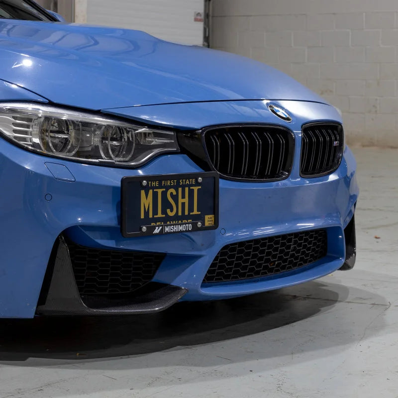 Mishimoto 15-20 BMW F8X M3/M4 License Plate Relocation Kit - Installation View