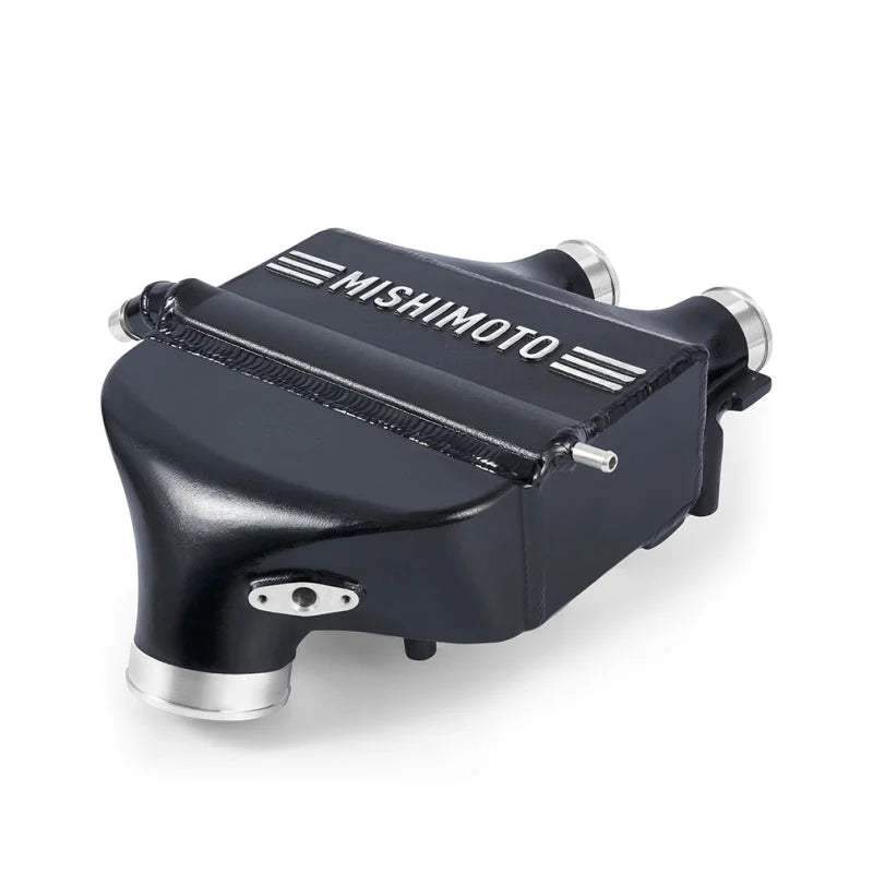 Mishimoto 15-20 BMW F8X M3/M4 Performance Air-to-Water Intercooler Power Pack - Black Sapphire - Detail View