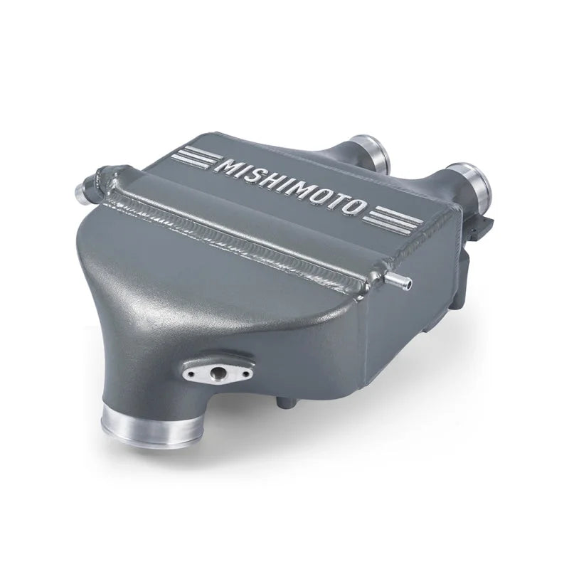 Mishimoto 15-20 BMW F8X M3/M4 Performance Air-to-Water Intercooler Power Pack - Lime Rock Gray - Detail View