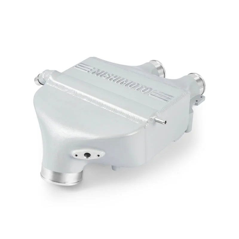 Mishimoto 15-20 BMW F8X M3/M4 Performance Air-to-Water Intercooler Power Pack - Mineral White - Side View