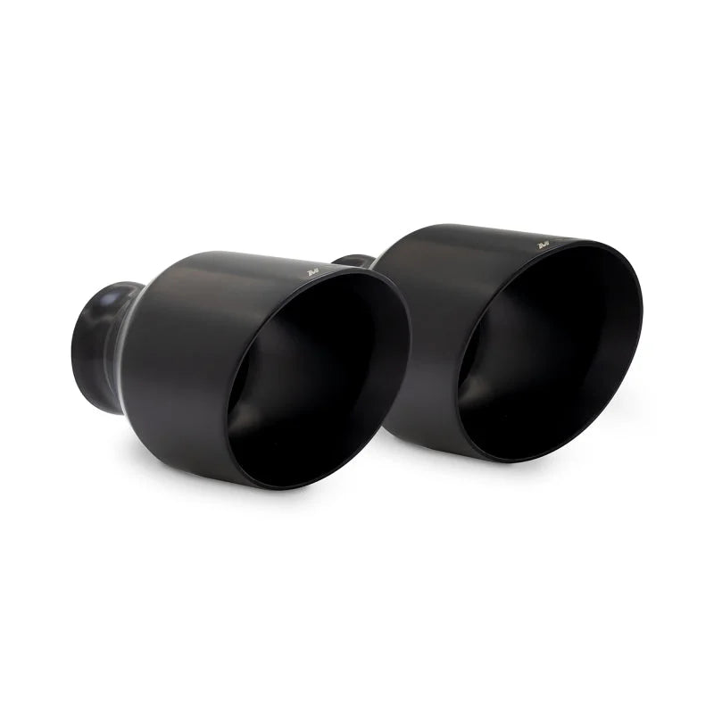 Mishimoto 15-23 Dodge Charger/Challenger Muffler Tip Pair - 5in - Black - Main Product View