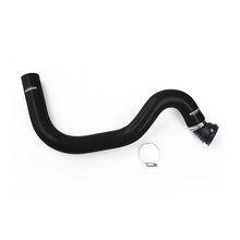 Load image into Gallery viewer, Mishimoto 15+ Ford Mustang GT Black Silicone Upper Radiator Hose - Main Product View