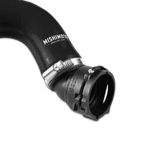 Load image into Gallery viewer, Mishimoto 15+ Ford Mustang GT Black Silicone Upper Radiator Hose - Side View