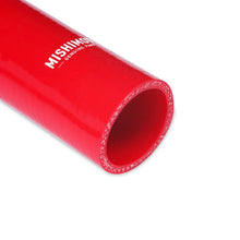 Load image into Gallery viewer, Mishimoto 15+ Ford Mustang GT Red Silicone Upper Radiator Hose - Back View