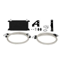 Load image into Gallery viewer, Mishimoto 15 Subaru STI Oil Cooler Kit - Black - Side View