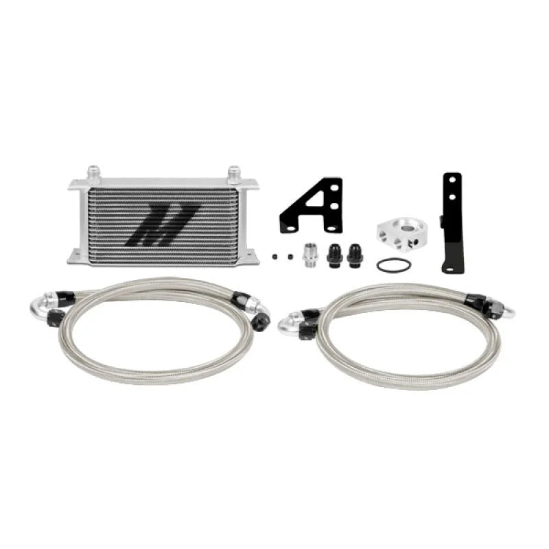 Mishimoto 15 Subaru STI Oil Cooler Kit - Silver - Main Product View