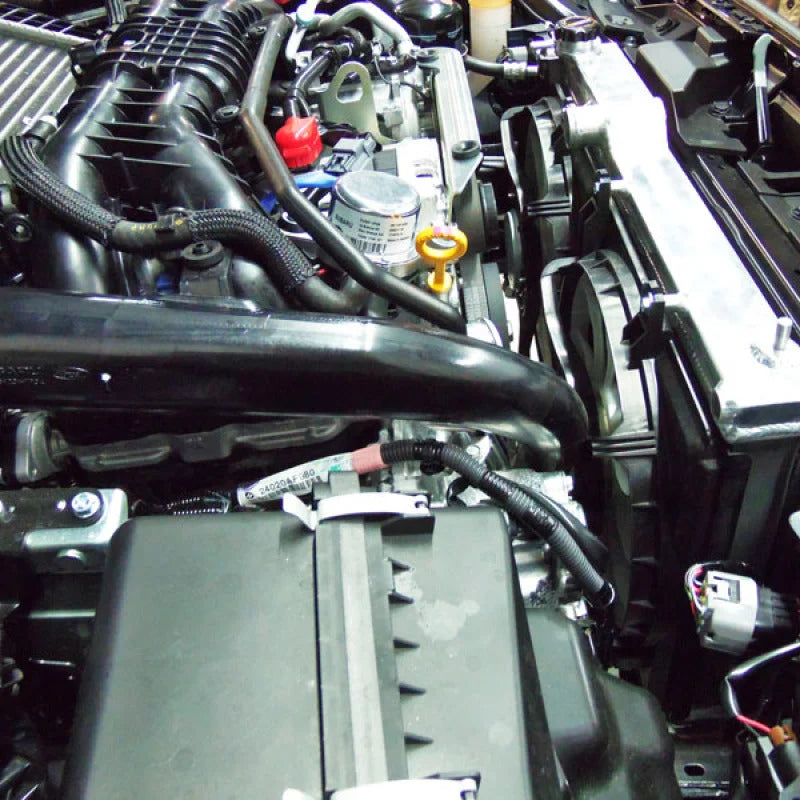 Mishimoto 15 Subaru WRX Performance Aluminum Radiator - Installation View