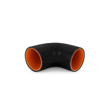 Load image into Gallery viewer, Mishimoto 1.5in. 90-Degree Coupler Black - Back View