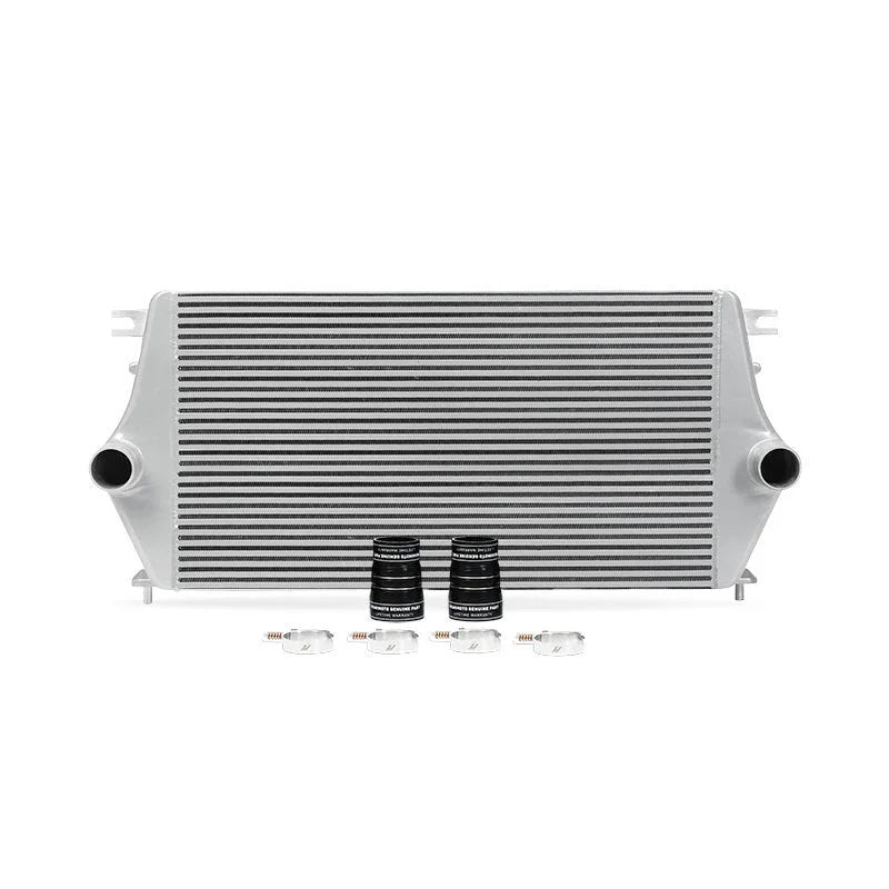 Mishimoto 16-19 Nissan Titan XD 5.0L Cummins Intercooler (Silver) - Main Product View
