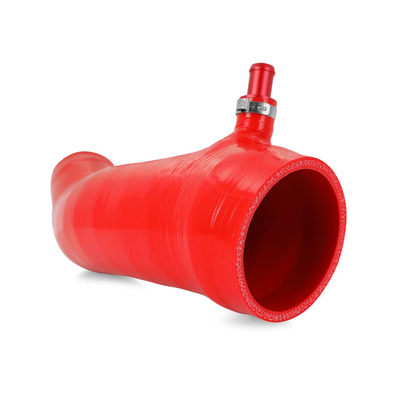 Mishimoto 16-20 Toyota Tacoma 3.5L Red Silicone Air Intake Hose Kit - Side View