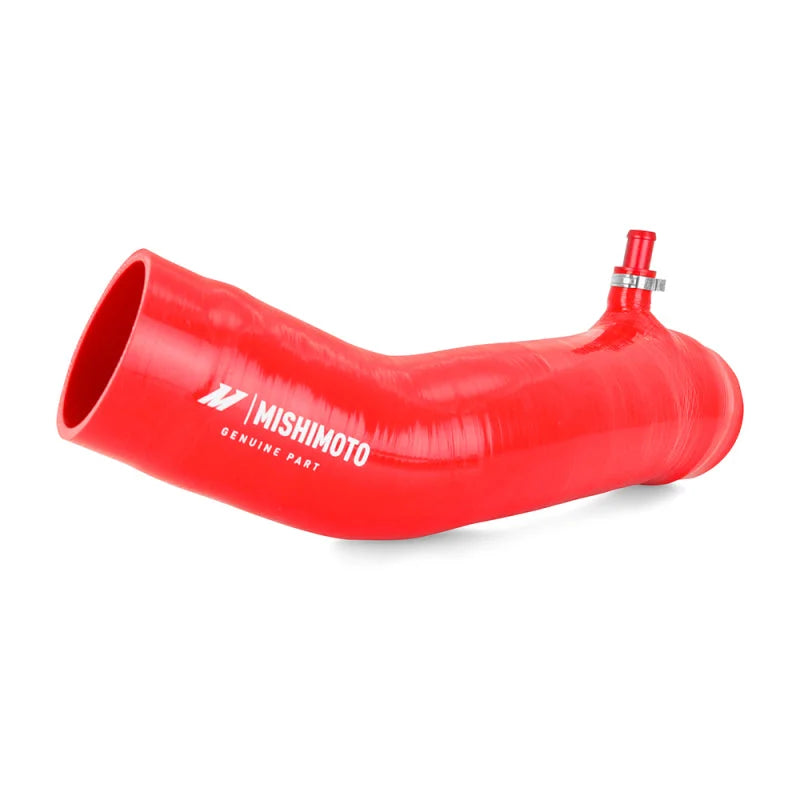 Mishimoto 16-20 Toyota Tacoma 3.5L Red Silicone Air Intake Hose Kit - Back View