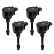 Load image into Gallery viewer, Mishimoto 16-21 Honda Civic Four Cylinder Ignition Coil Set - Side View