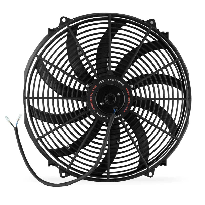 Mishimoto 16 Inch Curved Blade Electrical Fan - Main Product View