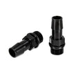 Load image into Gallery viewer, Mishimoto 16X1.5 TO 1/2in. Hose Barb Aluminum Fittings (Pack of 2) - Side View