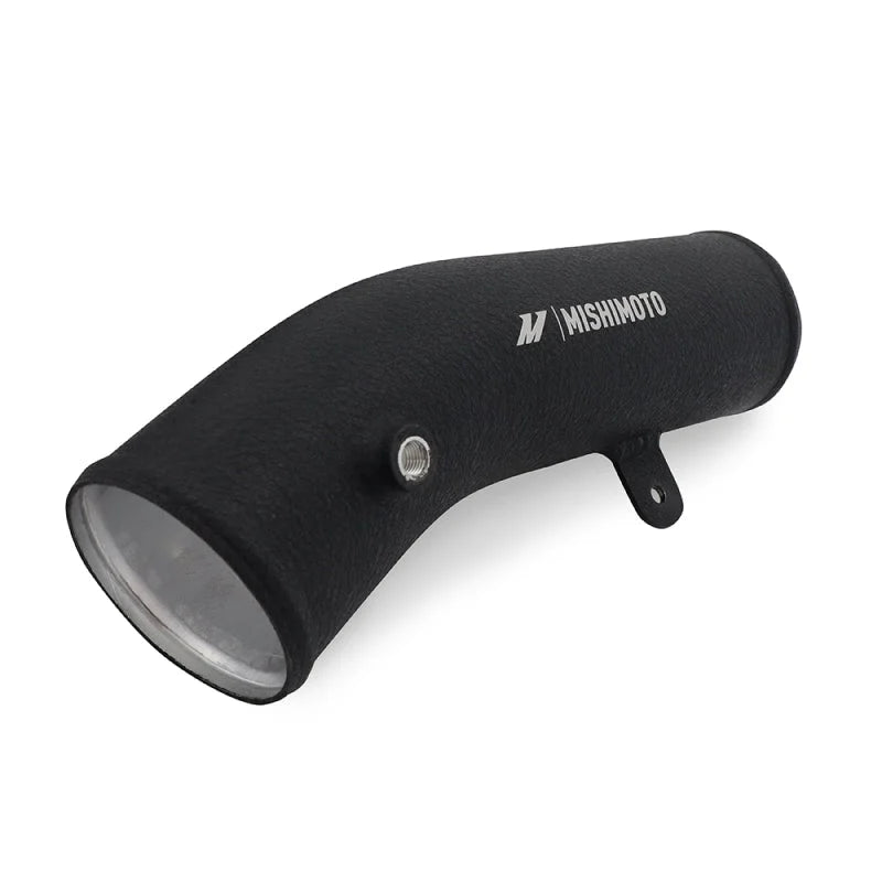 Mishimoto 17-19 GM 6.6L L5P Cold-Side Pipe and Boot Kit Wrinkle Black - Detail View