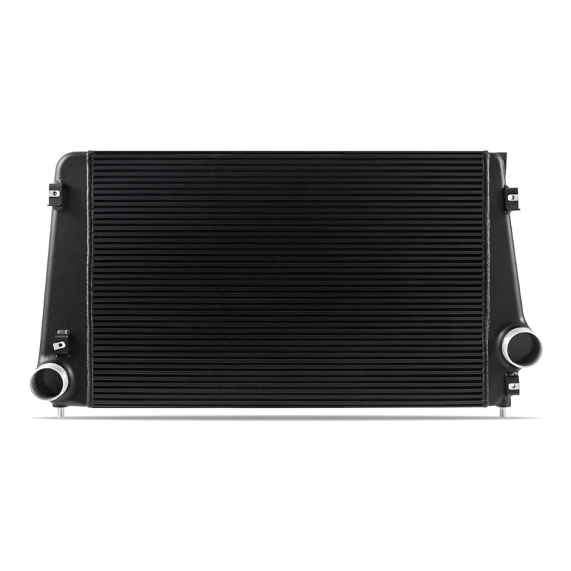 Mishimoto 17-19 GM 6.6L L5P Duramax Intercooler - Black - Installation View