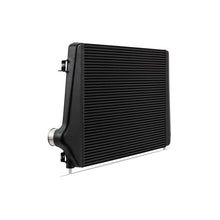 Load image into Gallery viewer, Mishimoto 17-19 GM L5P Duramax Intercooler Kit - Black w/ Polished Pipes - Back View