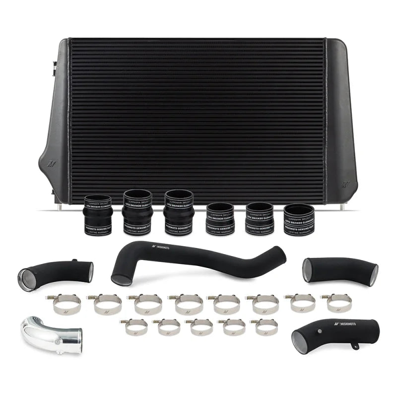 Mishimoto 17-19 GM L5P Duramax Intercooler Kit - Black w/ WBK Pipes - Main Product View