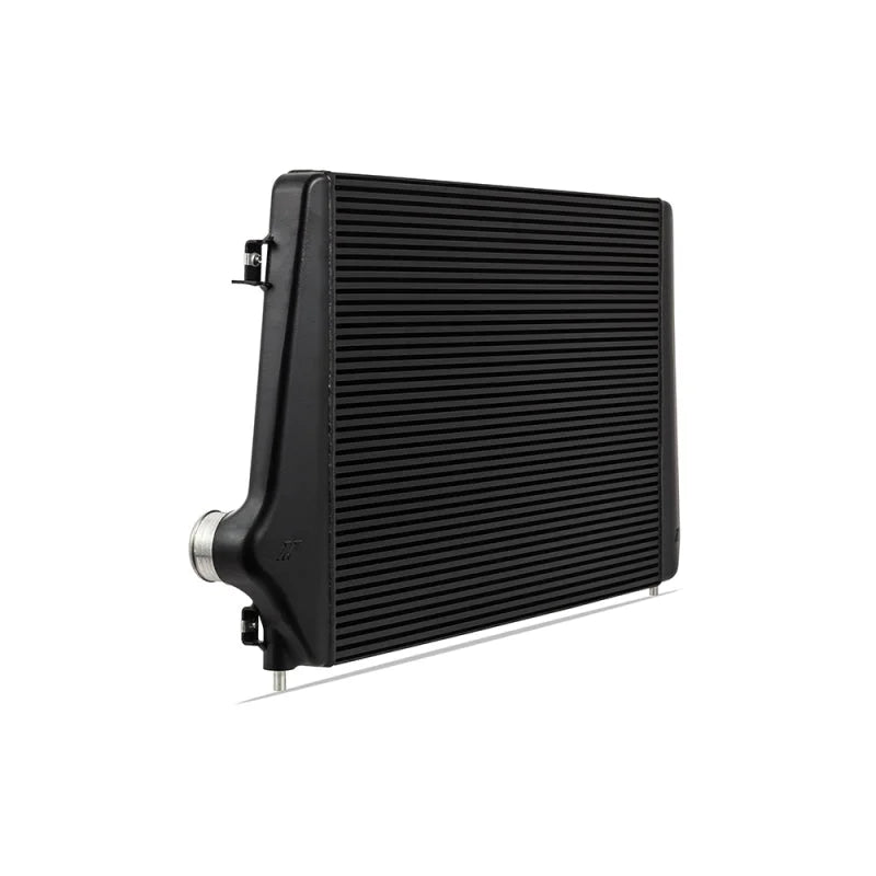 Mishimoto 17-19 GM L5P Duramax Intercooler Kit - Black w/ WBK Pipes - Back View