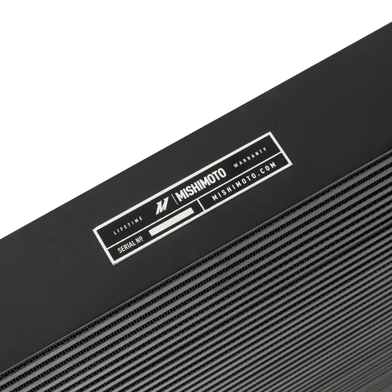 Mishimoto 17-19 GM L5P Duramax Intercooler Kit - Black w/ WBK Pipes - Installation View