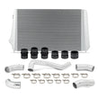 Load image into Gallery viewer, Mishimoto 17-19 GM L5P Duramax Intercooler Kit - Silver w/ Polished Pipes - Main Product View