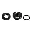 Load image into Gallery viewer, Mishimoto 1/8in NPT CNC-Machined Nozzle Mount Adapter - Black - Main Product View
