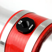 Load image into Gallery viewer, Mishimoto 1/8in NPT CNC-Machined Nozzle Mount Adapter - Black - Installation View
