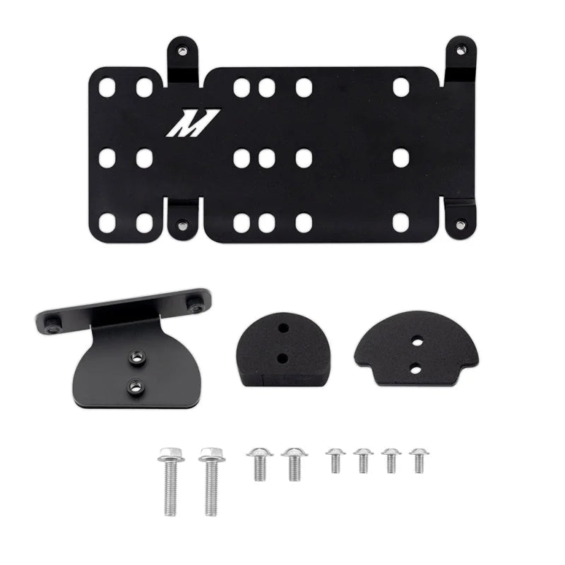 Mishimoto 19-21 Chevy 1500 Tow Hook License Plate Relocation Bracket - Main Product View