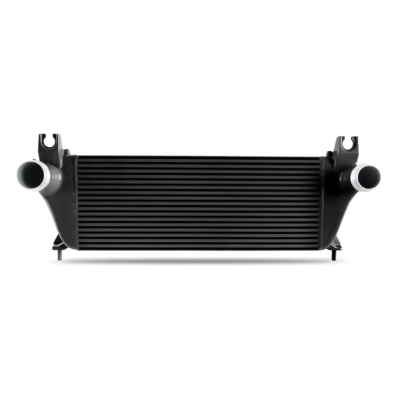 Mishimoto 19+ Ford Ranger 2.3L EcoBoost Intercooler Kit - Black + MWBK Pipes - Back View