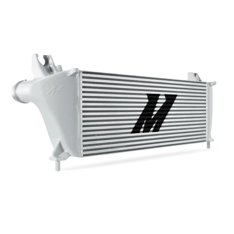 Mishimoto 19+ Ford Ranger 2.3L EcoBoost Intercooler Kit - Silver + MWBK Pipes - Back View