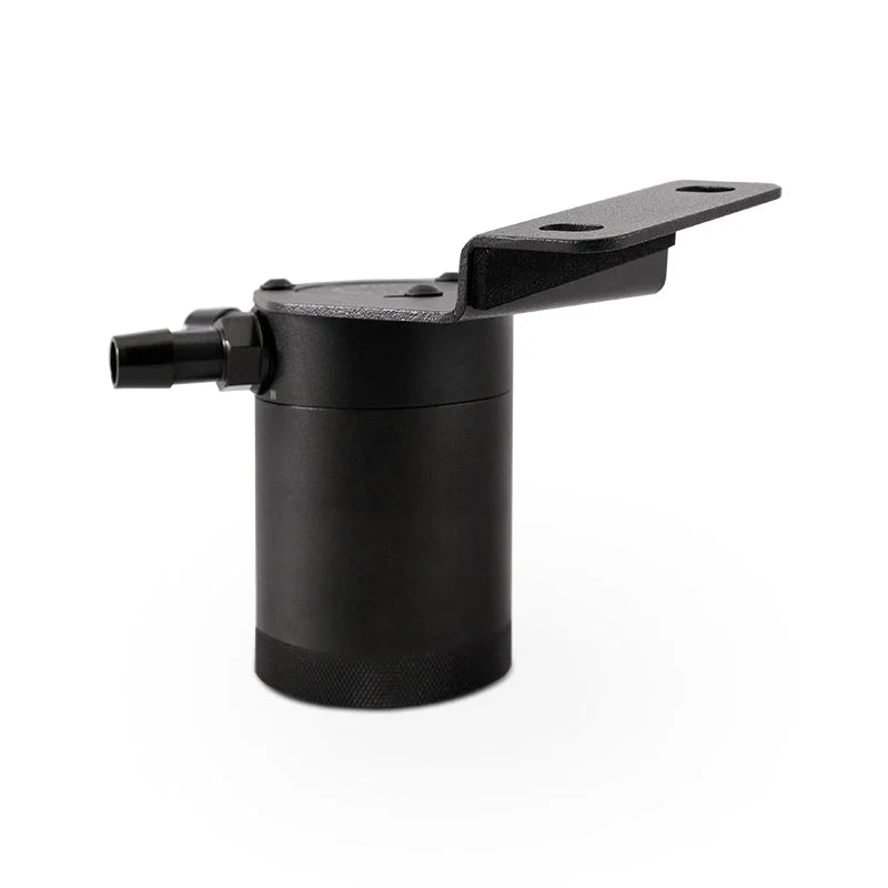 Mishimoto 19+ Ford Ranger Baffled Oil Catch Can Kit - Black - Back View