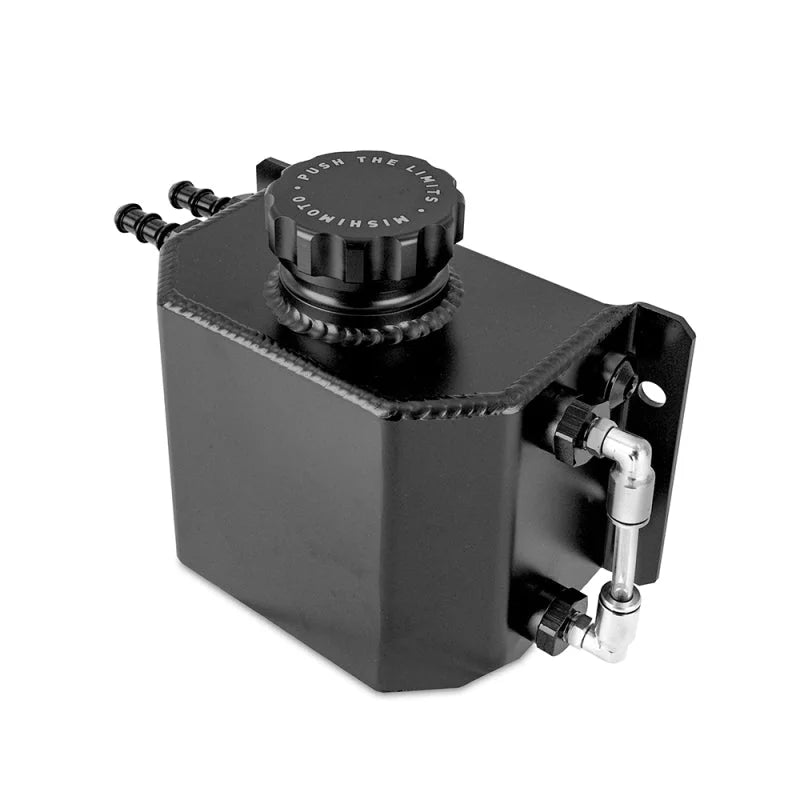 Mishimoto 1L Coolant Overflow Tank - Black - Installation View