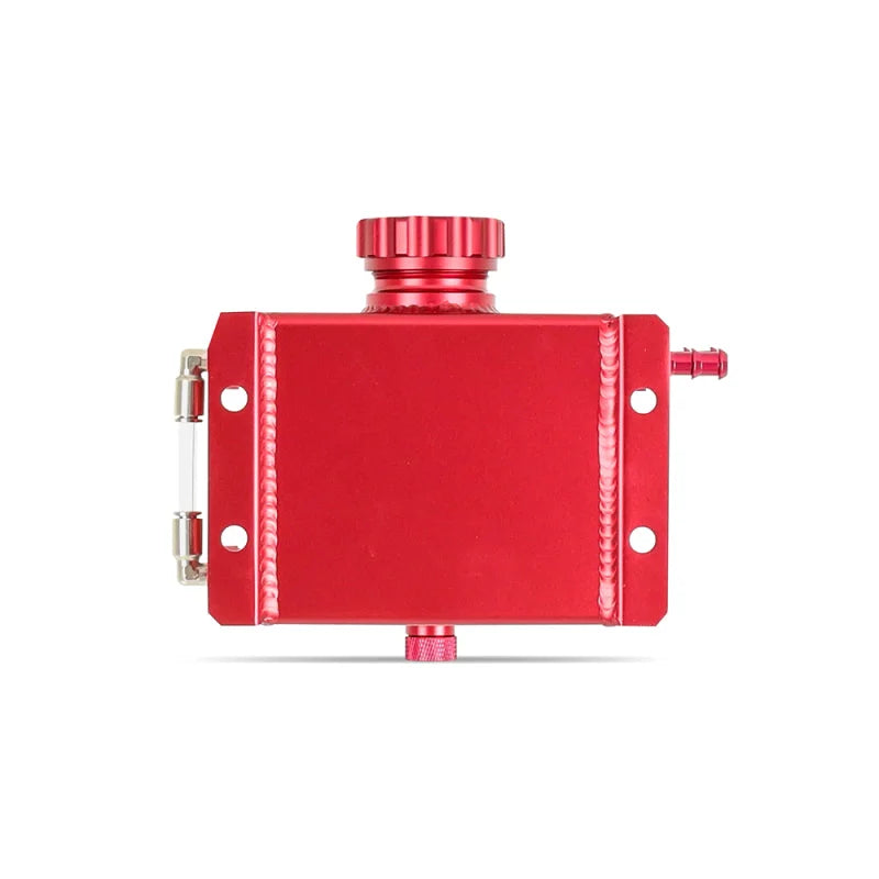 Mishimoto 1L Coolant Overflow Tank - Red - Back View