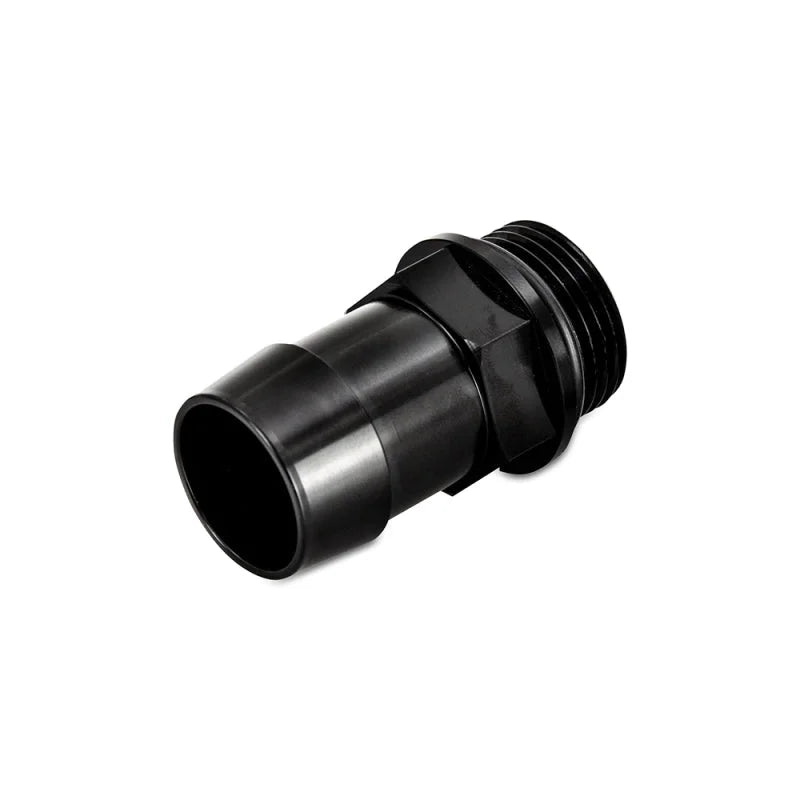 Mishimoto 1pc M27x2.0 1in Aluminum Catch Can Fitting Black - Side View