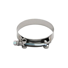 Load image into Gallery viewer, Mishimoto 2 Inch Stainless Steel T-Bolt Clamps - Side View