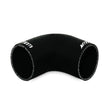 Load image into Gallery viewer, Mishimoto 2.0 Inch Black 90 Degree Coupler - Side View